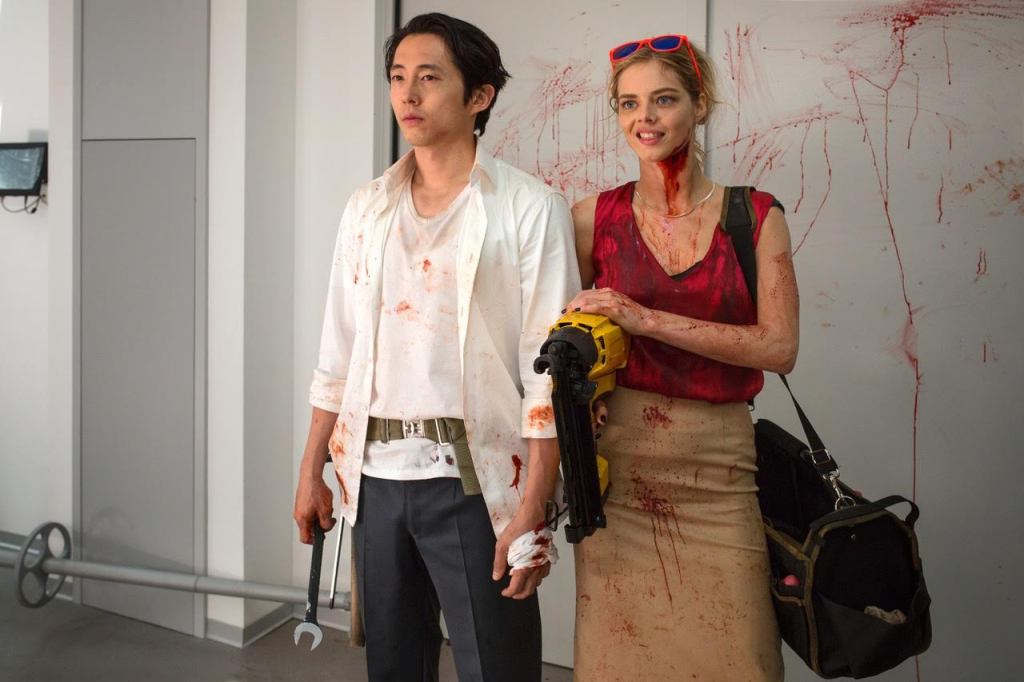 Yeun Unleashes “Mayhem” in Trailer to Joe Lynch’s&nbsp;Latest!