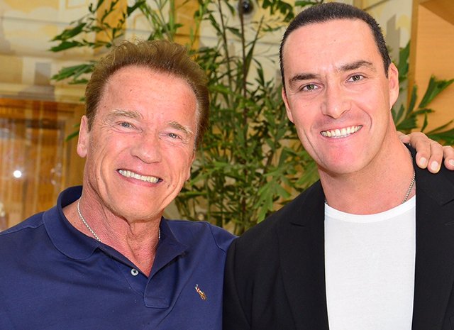 Nevsky and Hues Join Schwarzenegger for Bodybuilding Book
