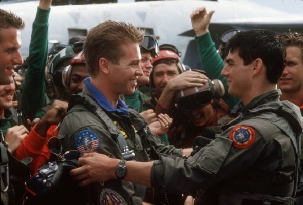 Cruise and Kilmer Reunite for “Top Gun”&nbsp;Sequel