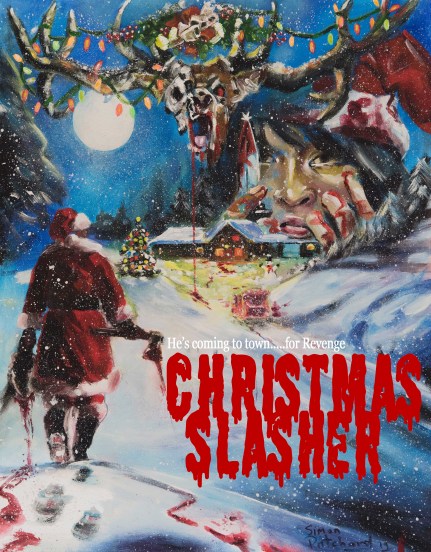 christmas slasher poster PRINT OUT