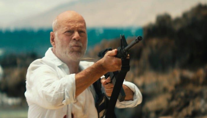 Willis and Travolta Head to “Paradise City” in Official Trailer