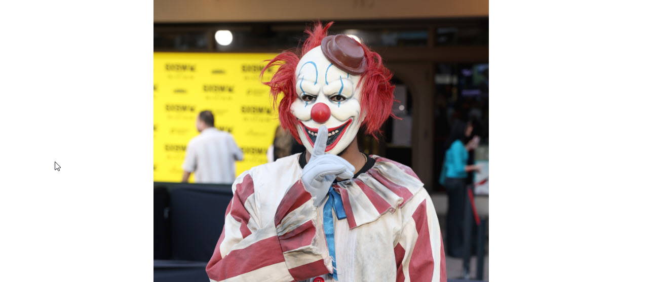 “Cornfield” Clown Frendo Arrives at SXSW (Photos)